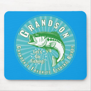 Mousepad Amigo de Pesca Favorito do Vovô