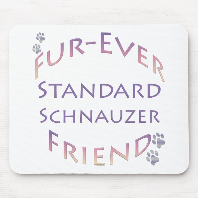 Mousepad Amigo Fuero Standard Schnauzer (Frente)