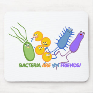 Mousepad Amigos bacterianos