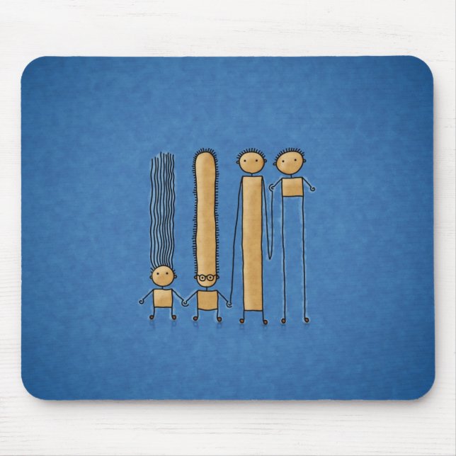 Mousepad Amigos (cor 2) (Frente)