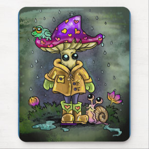 Mousepad Amigos de Dia Chuvoso