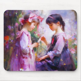 Mousepad Amigos e Flores 2