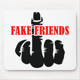 Mousepad Amigos Falsos de Dedos Médios