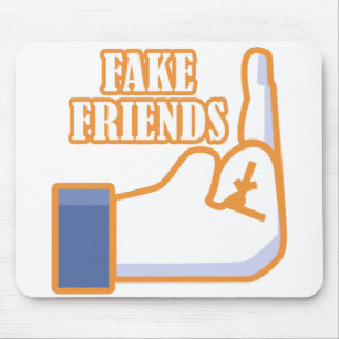 Mousepad Amigos Falsos de Dedos Médios