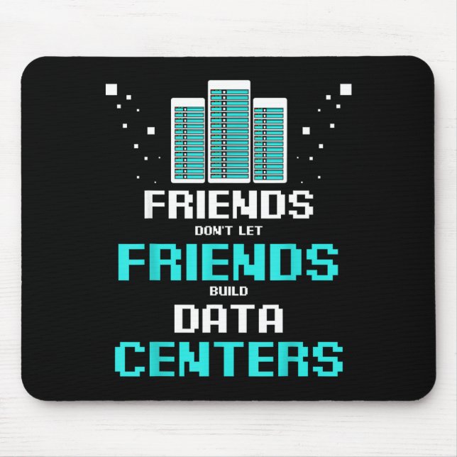 Mousepad Amigos não deixam amigos construir programas de da (Frente)