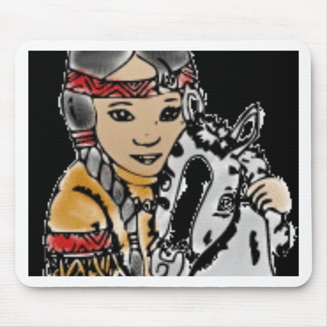 Mousepad Amigos nativos (Frente)