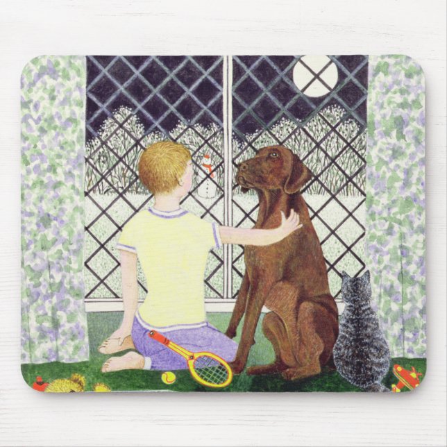 Mousepad Amigos para sempre (Frente)