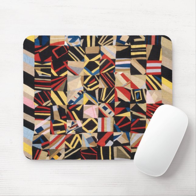 Mousepad Amish Crazy Quilt por Lydia Beachy (Com mouse)