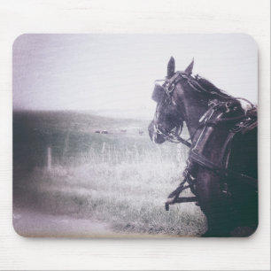 Mousepad Amish Horse