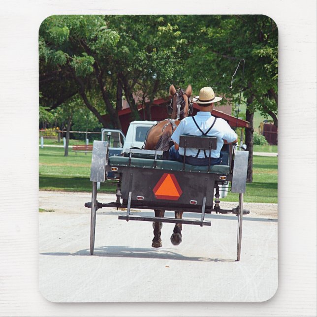 Mousepad Amish Viagem (Frente)