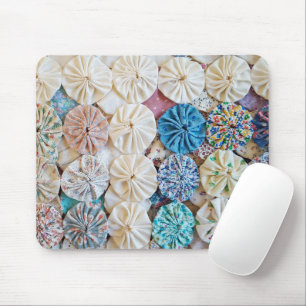 Mousepad Amish Yo Yo Quilt Pattern