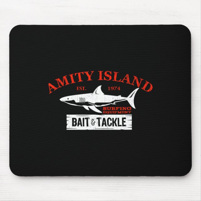 Mousepad Amity Island It E Combater A Pesca Retroativa 1 (Frente)