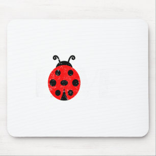 Mousepad Amo Joaninhas Inseto Fofo Namorada Presente Gi