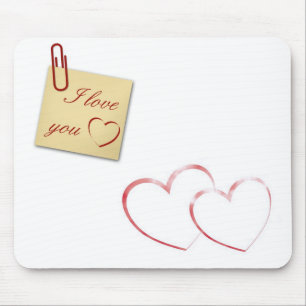 Mousepad Amo-Te - Nota Romântica