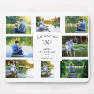 Mousepad Amo-te Pai 7 Foto Colagem do Pai