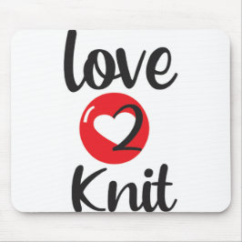 Mousepad amor 2 Knit