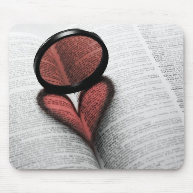 Mousepad Amor à Leitura (Frente)