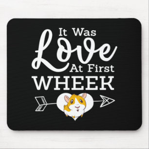 Mousepad Amor A Primeiro Rodo Guiné Pig Cavy Roddent