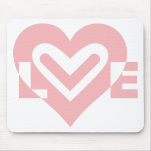 Mousepad Amor a Rosa