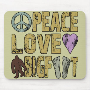 Mousepad Amor Bigfoot da paz