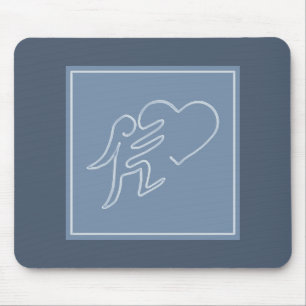 MOUSEPAD AMOR (BLUEBERRY)