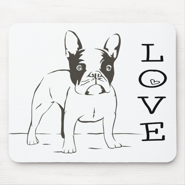 Mousepad Amor Cachorro Cachorro Cachorro Mocinho (Frente)