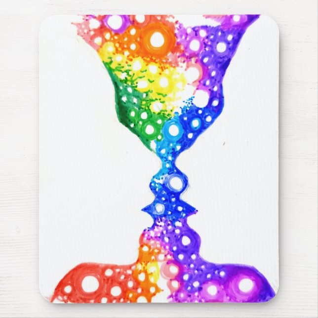 Mousepad Amor colorido (Frente)