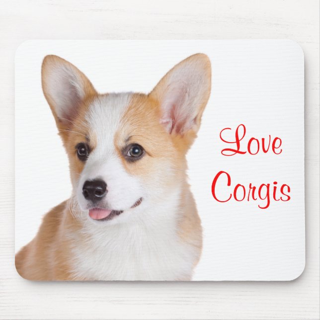 Mousepad Amor Corgis (Frente)