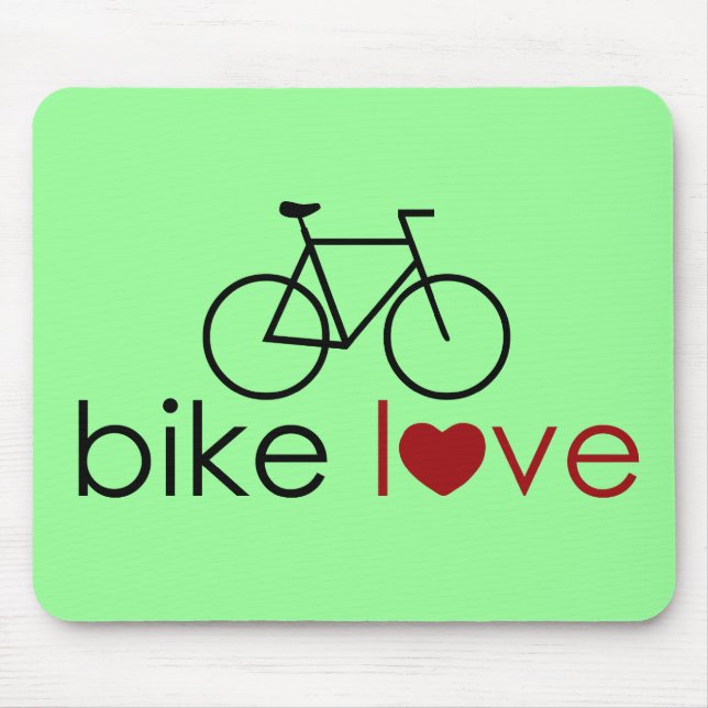 Mousepad Amor da bicicleta (Frente)