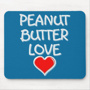 Mousepad Amor da manteiga de amendoim