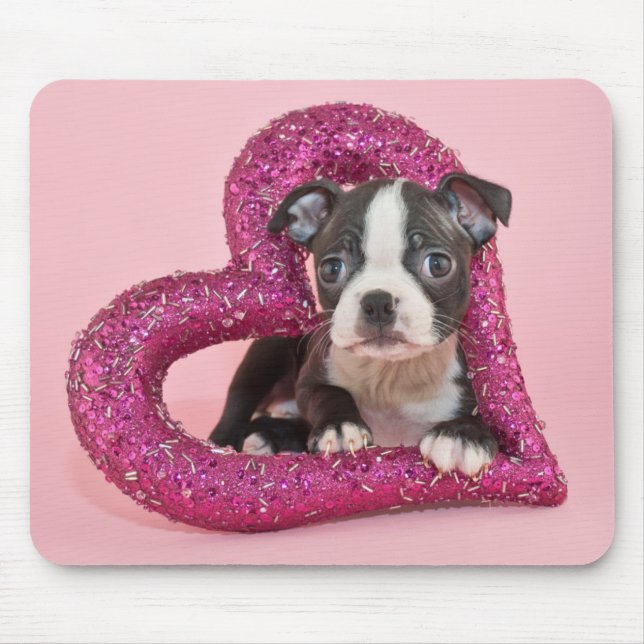 Mousepad Amor de filhote de cachorro das imagens | de Getty (Frente)