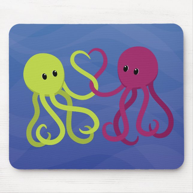 Mousepad Amor de Octo (Frente)
