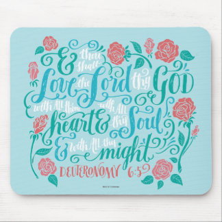 Mousepad Amor de Shalt de mil o senhor thy deus