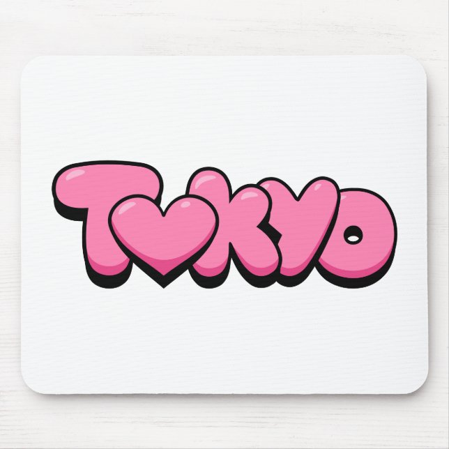 Mousepad Amor de Tóquio (Frente)