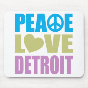 Mousepad Amor Detroit da paz