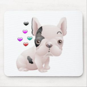 Mousepad Amor do buldogue francês
