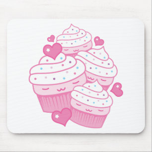 Mousepad amor do cupcake