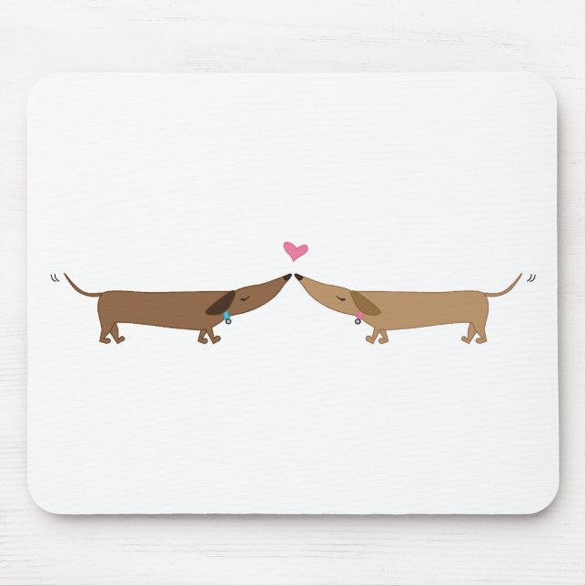 Mousepad amor do doxie (Frente)