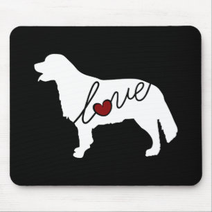 Mousepad Amor do golden retriever
