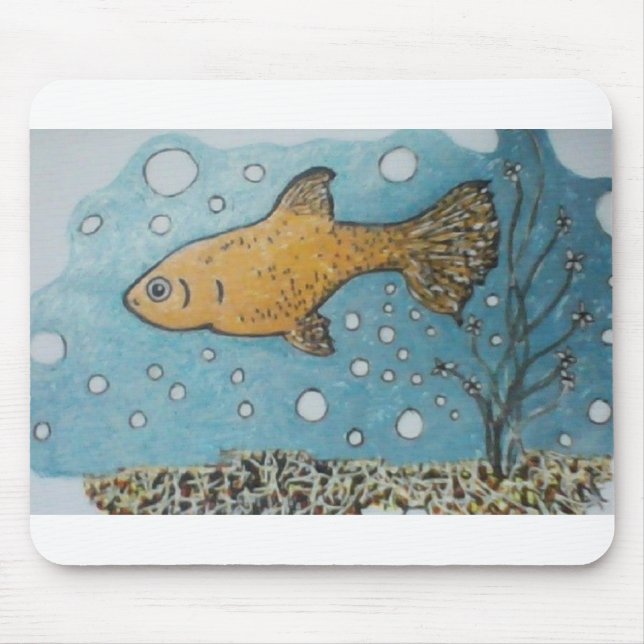 Mousepad Amor do Guppy (Frente)