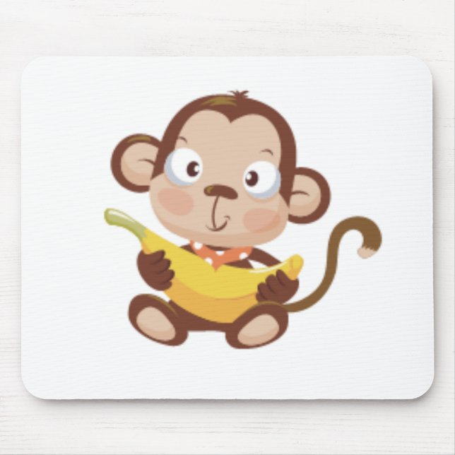 Mousepad Amor do macaco (Frente)