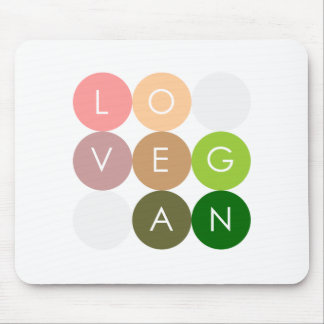 Mousepad Amor do ponto do Vegan