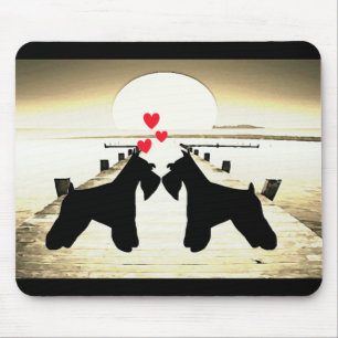 Mousepad Amor do Schnauzer