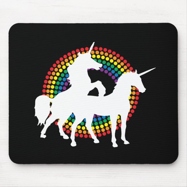 MOUSEPAD AMOR DO UNICÓRNIO (Frente)