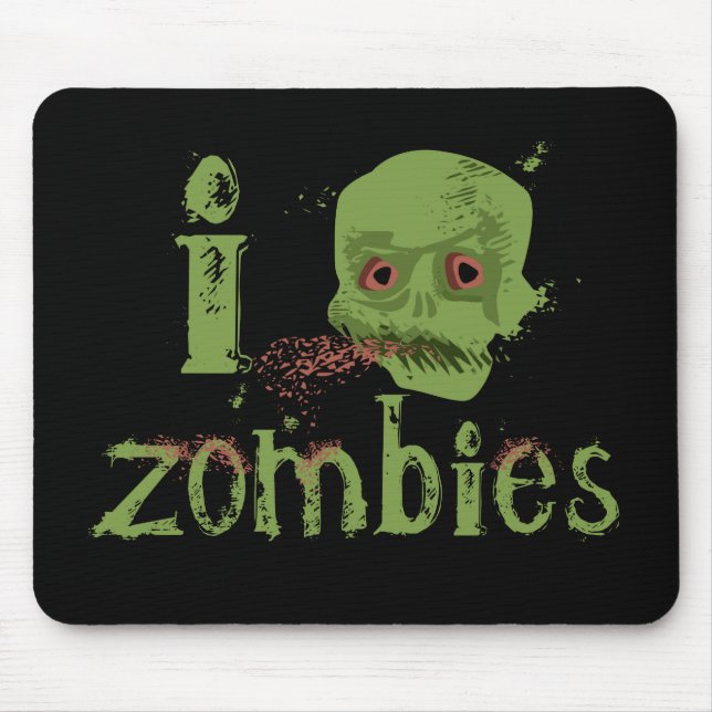 Mousepad Amor do zombi (Frente)