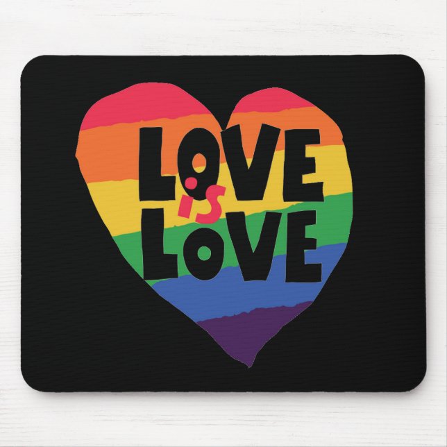 Mousepad Amor é Amor (Frente)