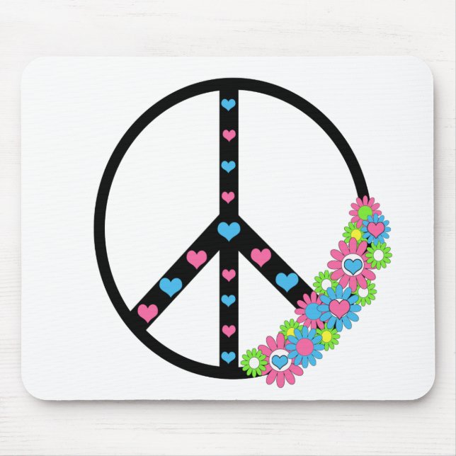 Mousepad Amor e paz (Frente)