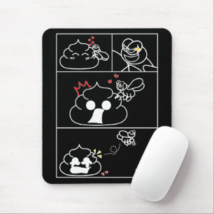 Mousepad Amor e traição - Brootsch, PooPoo