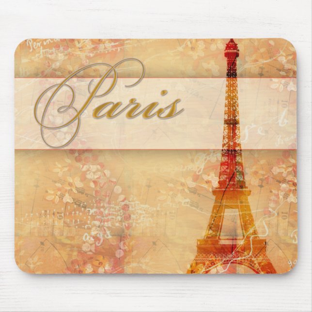 Mousepad Amor em Paris (Frente)