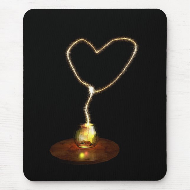 Mousepad amor espumante (Frente)